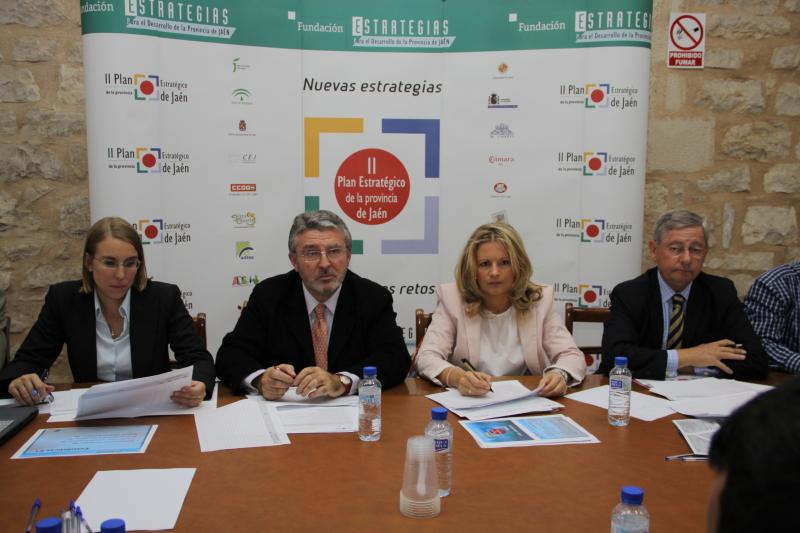 Inmaculada Herrador, Leonardo Cruz, Ana Cobo y Juan Arévalo