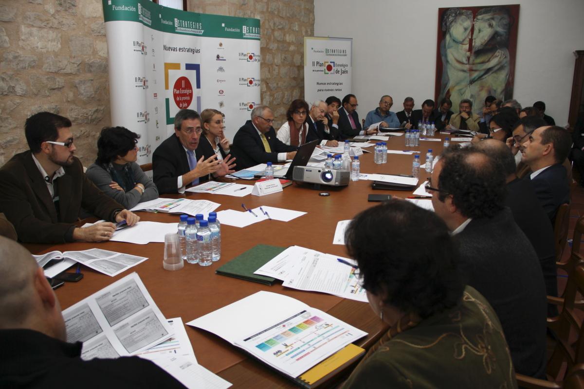 Intervención de Antonio Martín Mesa durante la reunión