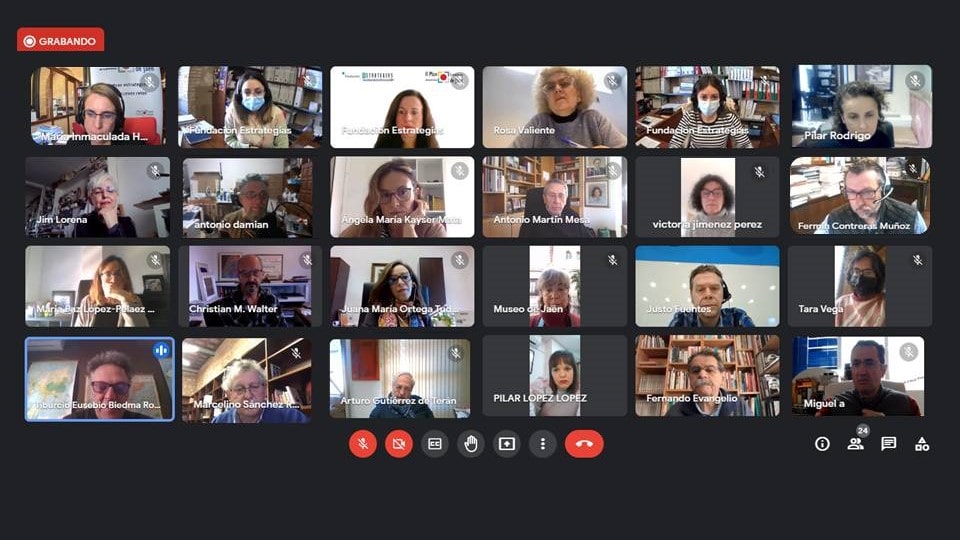 Subcomisión que se encarga de impulsar el proyecto del II Plan “Jaén, referente internacional de la Edición de Arte Contemporáneo” (09/03/2022)