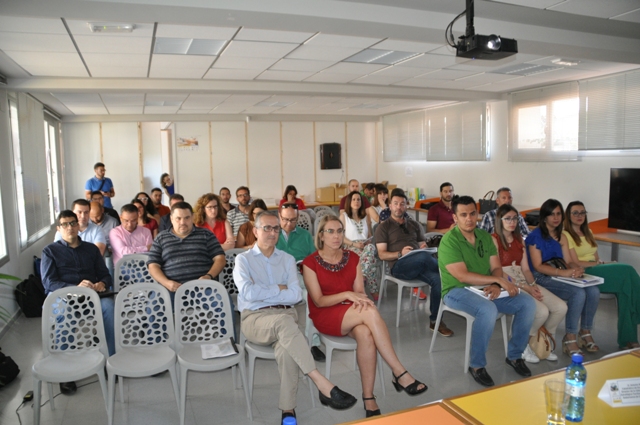 Asistentes al X Curso de Planificación Estratégica y Desarrollo Rural celebrado en Huelma