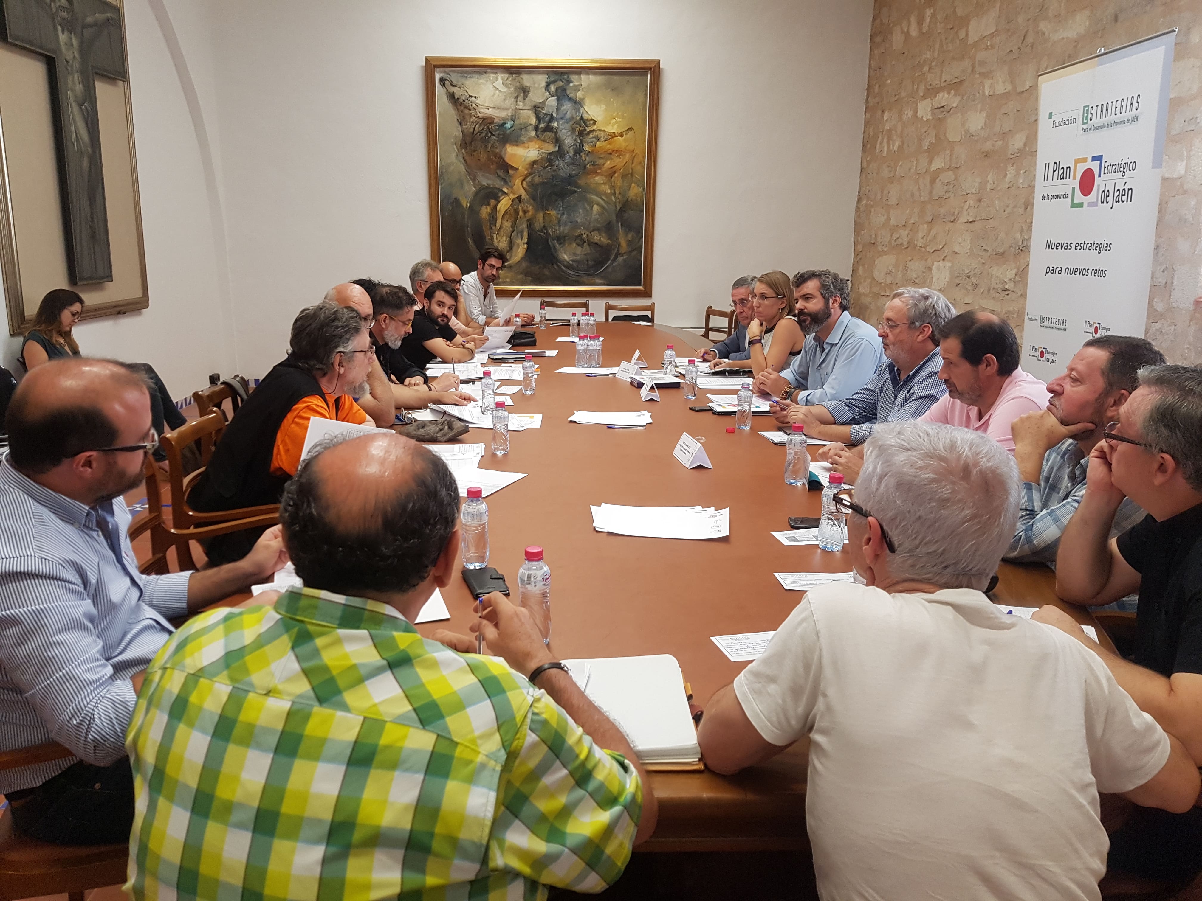 Miembros de la Comisión Ejecutiva del Foro por la Cultura de la provincia