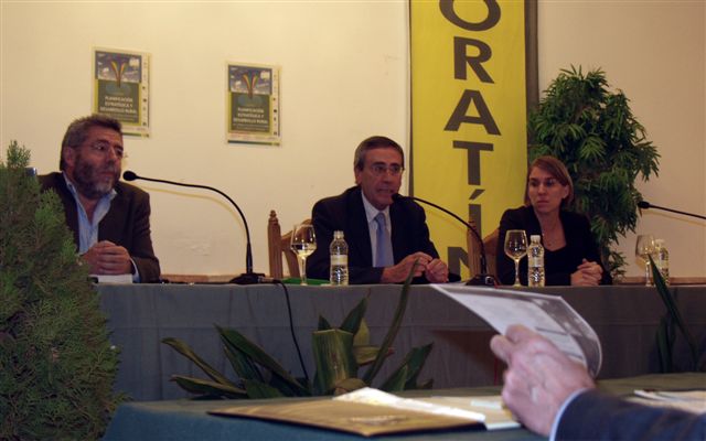 Pedro Molino Jiménez, Antonio Martín Mesa e Inmaculada Herrador