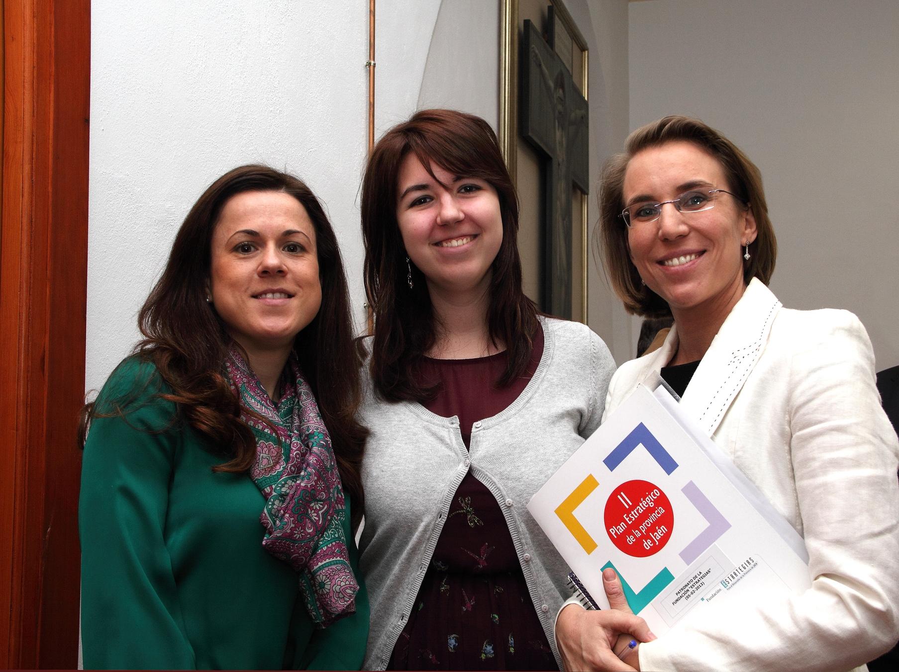 Eulalia Cátedra, Blanca García e Inmaculada Herrador