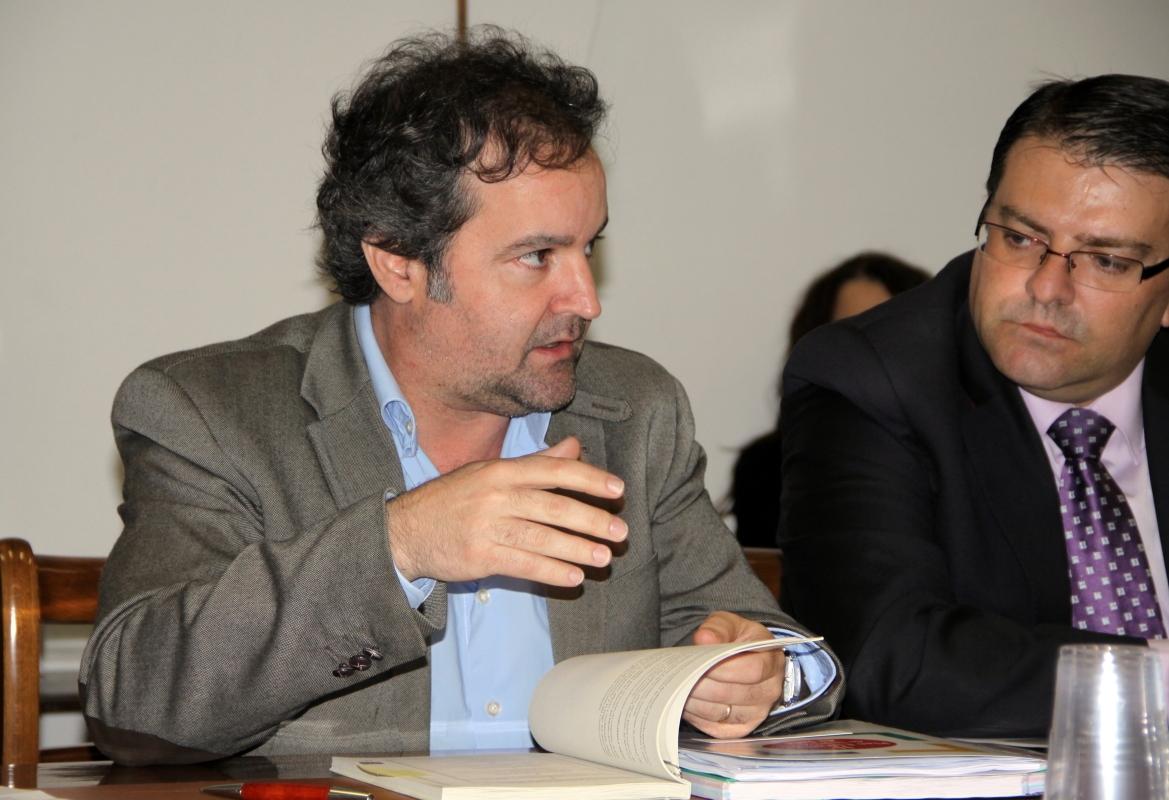 Intervención de Francisco J. Lechuga Arias durante la reunión