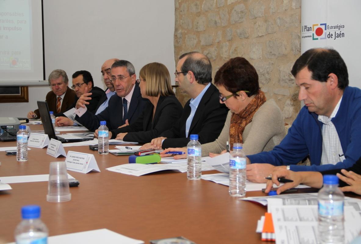 Intervención de Antonio Martín Mesa durante la reunión