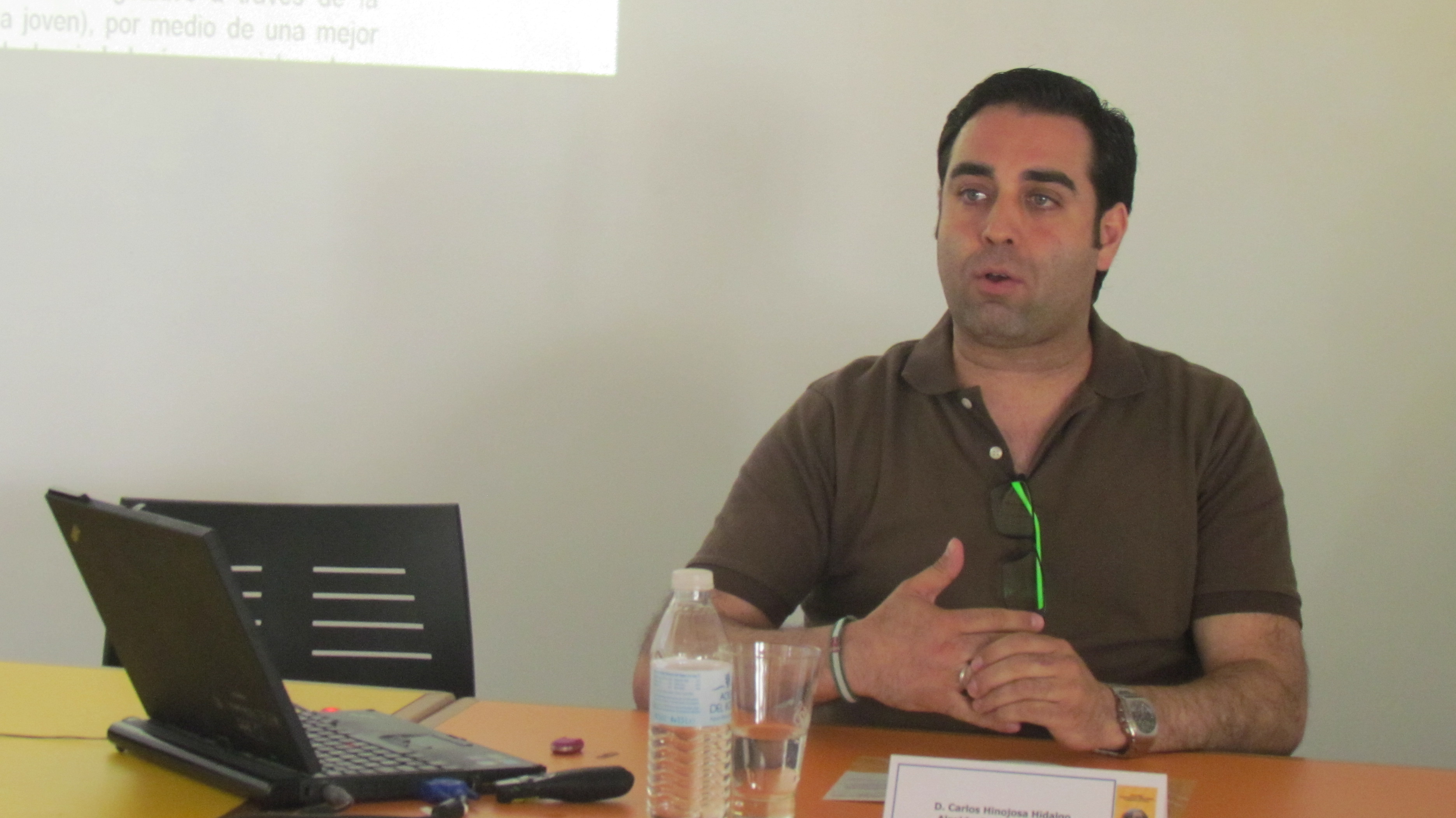 Intervención de Carlos Hinojosa, alcalde de Alcalá la Real