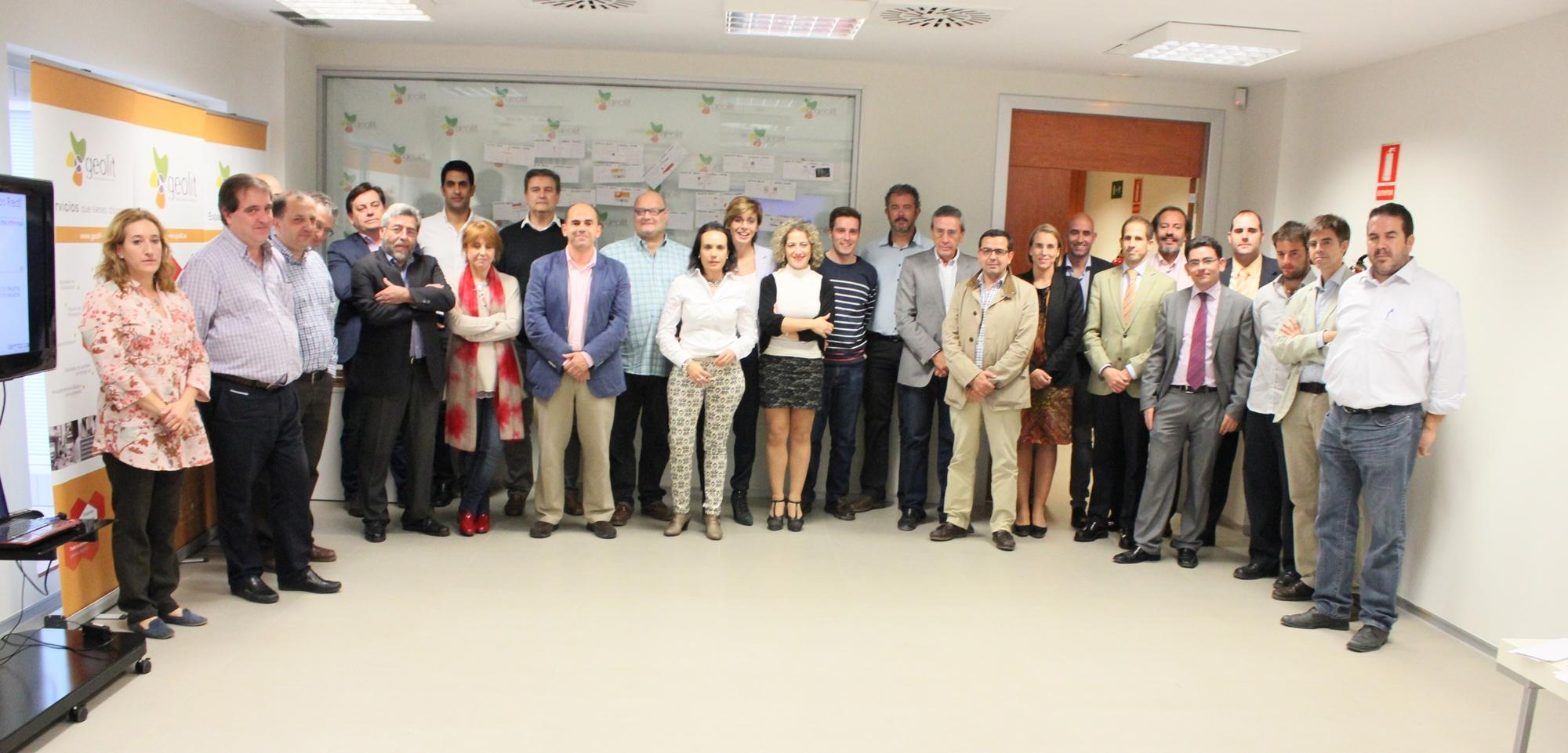 Participantes en la Lanzadera en GEOLIT