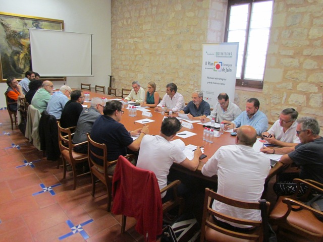 Miembros de la Comisión Ejecutiva Promotora del Foro por la Cultura de la provincia de Jaén